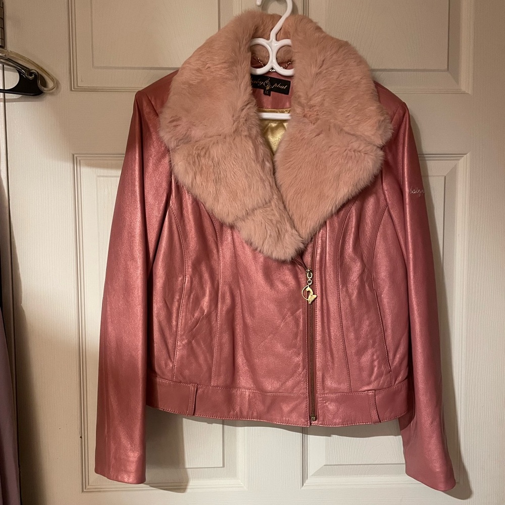 New??? Baby phat Y2K leather jacket